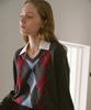 YUPPE Argyle Shirt Knit_Gray