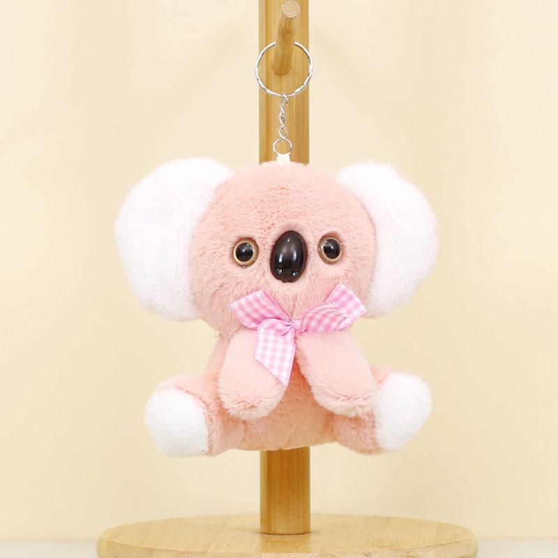 Adorable Koala Plush Keychain Soft Stuffed Animal Bag Charm Cute 12cm Toy