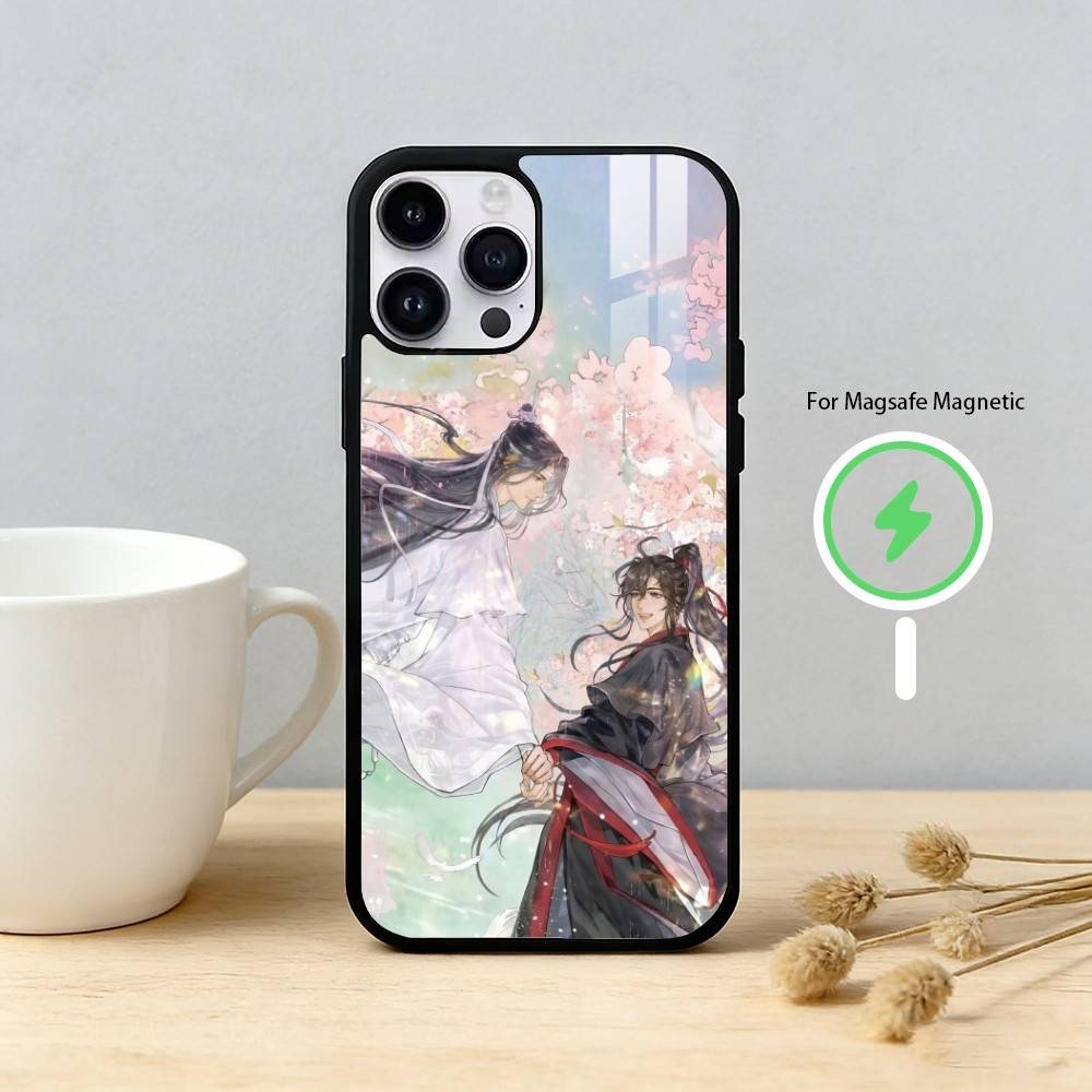 Чехол для телефона Грандмастер М - Демоническое Культивирование для iPhone 17, 16, 15, 14, 13, 12, Plus, Pro, Max Для магнитной беспроводной зарядки iphone16e