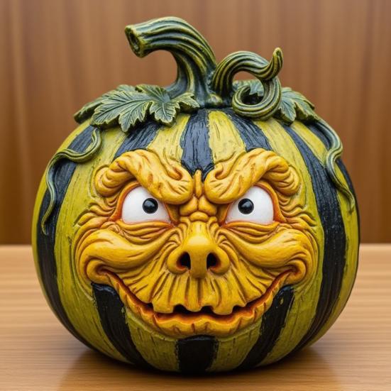 Halloweeni kõrvitsakuju Kummitus Vaikfiguur Hirmutav kõrvitsanukk õue, kontorisse, sise- ja välistingimustesse Unikaalsed Halloweeni kingitused täiskasvanutele