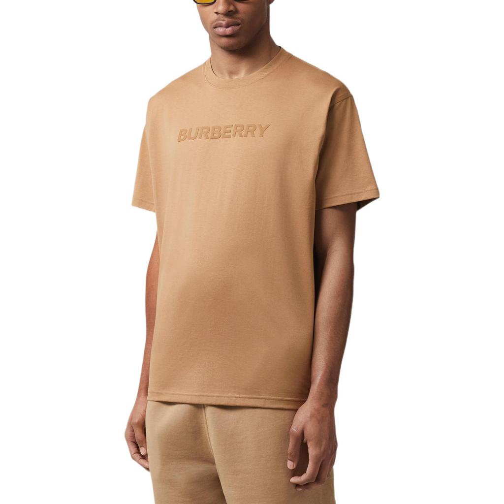 Burberry Logo Print Cotton Oversized T shirt 80553101