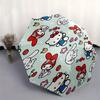 Hello Kitty,My Melody Automatic Umbrella-Foldable, Durable 8-Bone Design, Compact and Stylish, Great for Camping, Halloween, Christmas, Moth