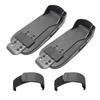 1pair Rowing Machine Foot Pedals Row Fitness Equipment Exercise Bikes Footplates for Cardiovascular Healths