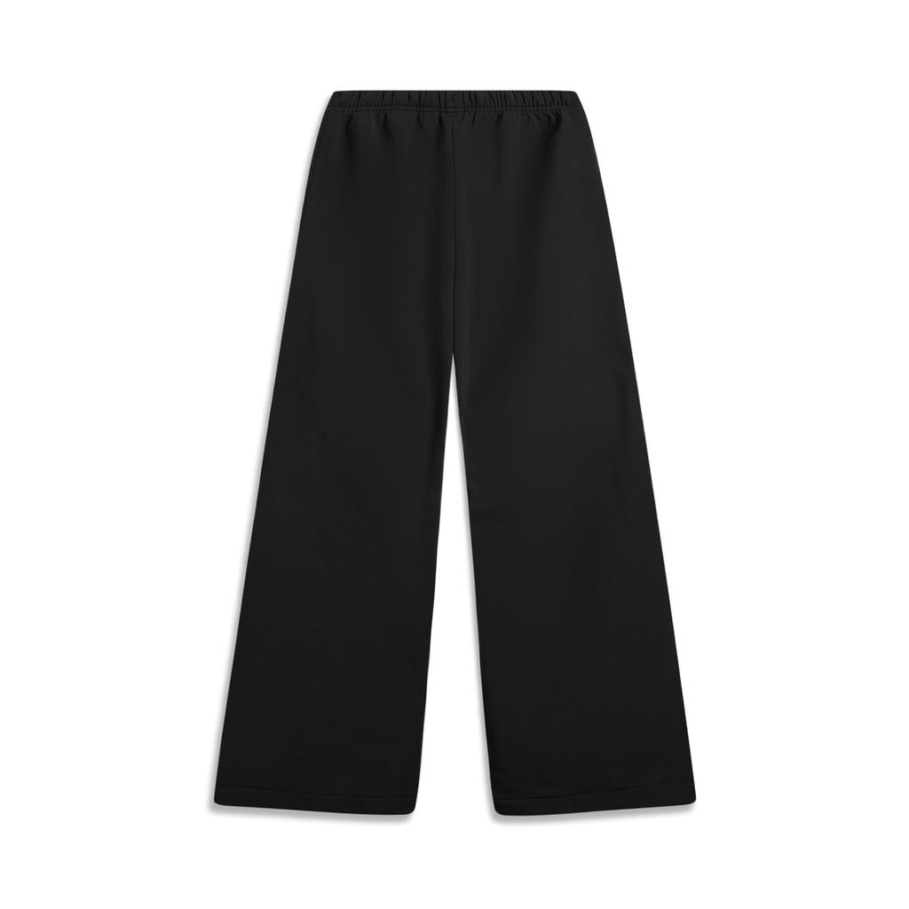 Li Ning Sports Lifestyle Serie Fleecegefüttert Warm Winddicht Wasserabweisend Buchstaben Casual Hose Damen Hose AYKVC34-1