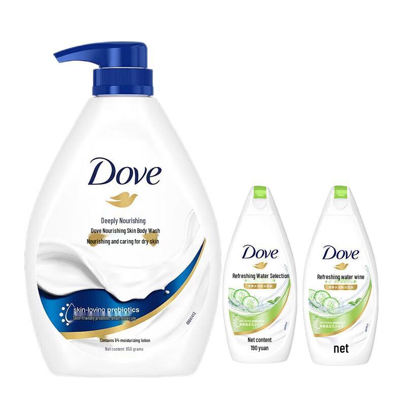 

Dove Deeply Nourishing Refreshing Shower Gel Set
