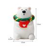 Christmas Tabletop Ornament Resin Figurine Cute Classic Characters Handcrafted Xmas Decor Shelf Sculpture for Holiday Gift