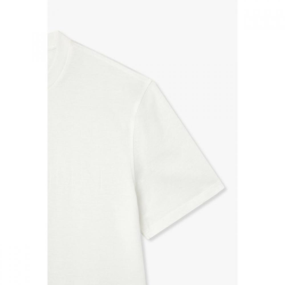 Emporio Armani Men S CenTer Logo Jacquard T ShirT A516126008