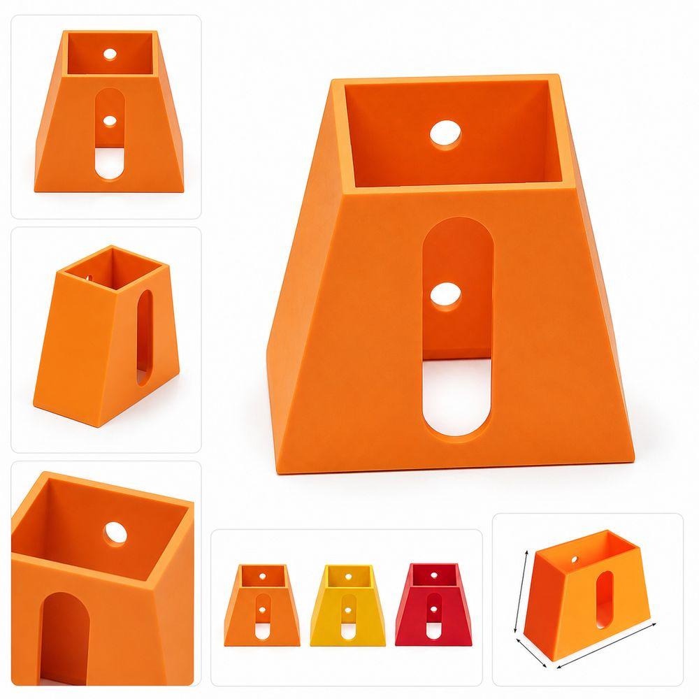 Wall Mounted Tool Holder Bracket Lightweight Mounting Holes Gardening Tool Holder Open Front Slot Wall Tool Holder