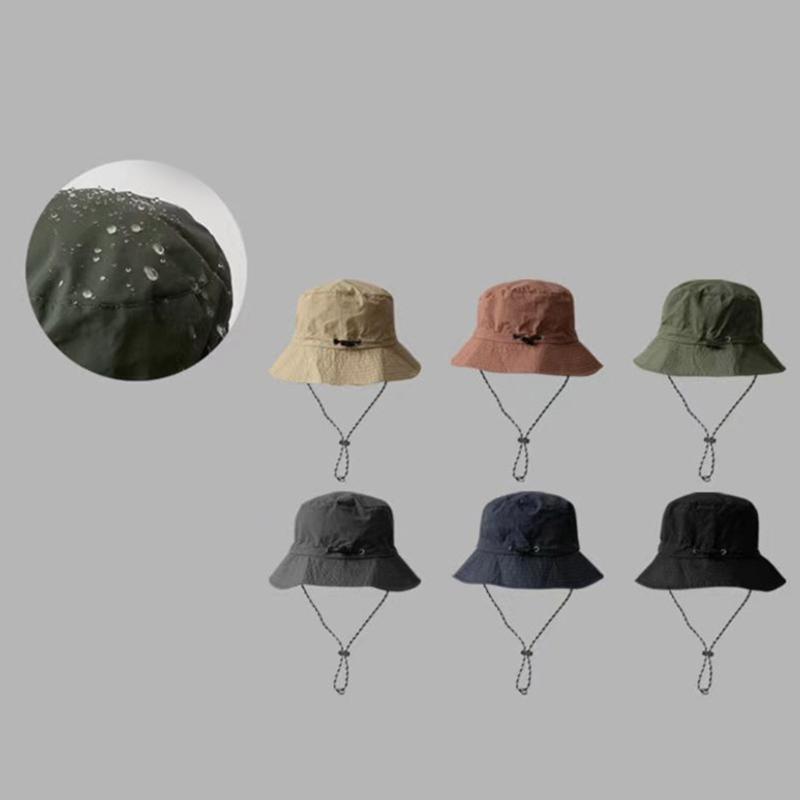Quick Drying Bucket Hat Waterproof Design Fisherman Hat Anti-Uv Fisherman Hat for Adult Teen Fishing Cycling Hiking