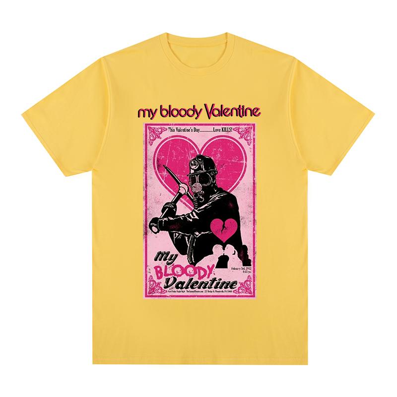 My Bloody Valentine tshirt Music Cotton Unisex T shirt New TEE TSHIRT Womens tops