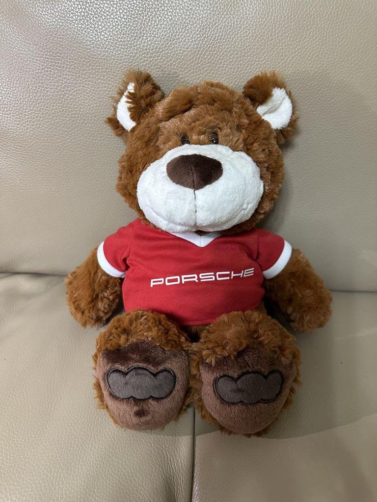[USED] Porsche Stuffed Teddy Bear