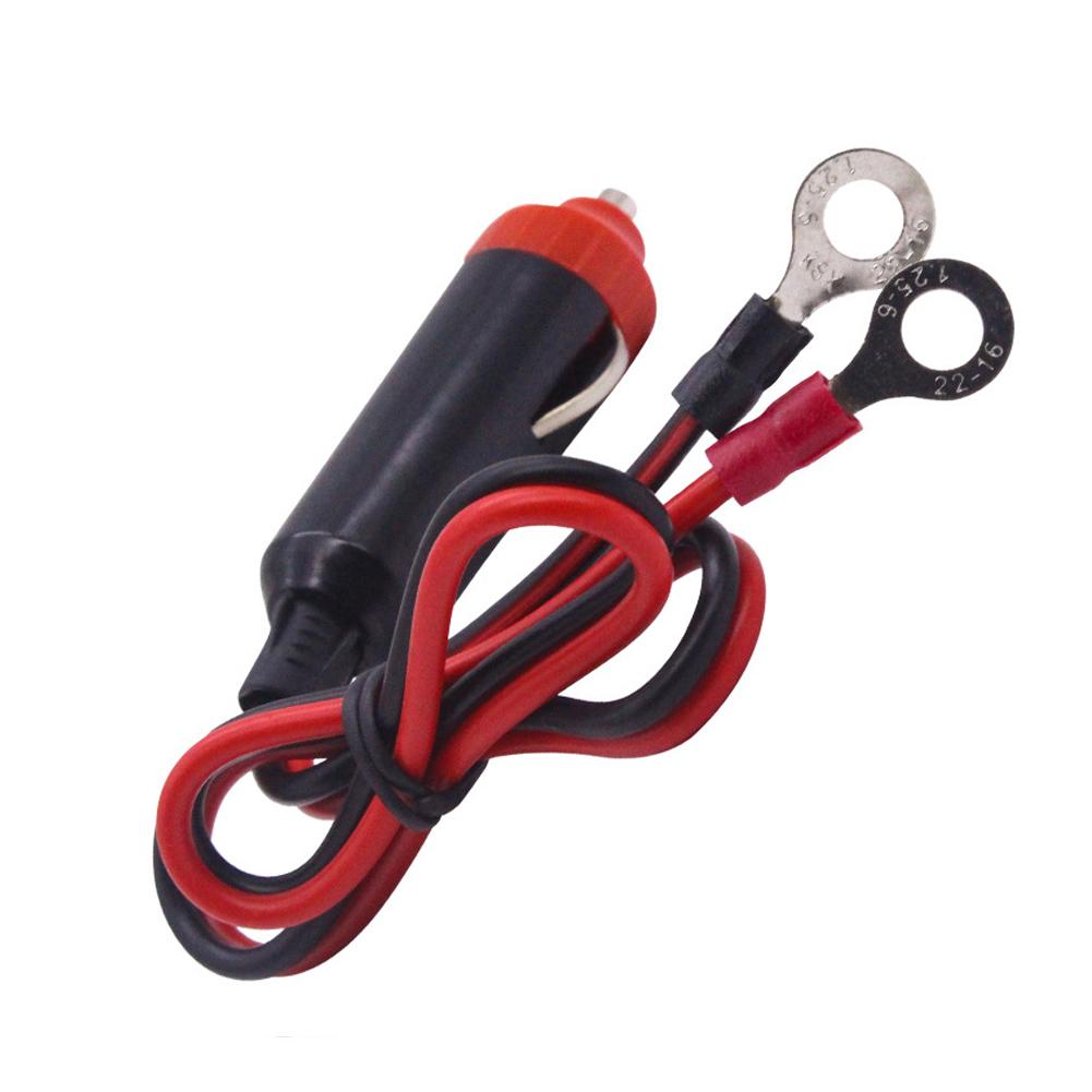 

1/2/3/4/5/6/8/10PCS 12V Car Power Supply Inverter Wire Convenient Male Plug Car Cigarette Lighter Plug Cable Socket 50cm Long