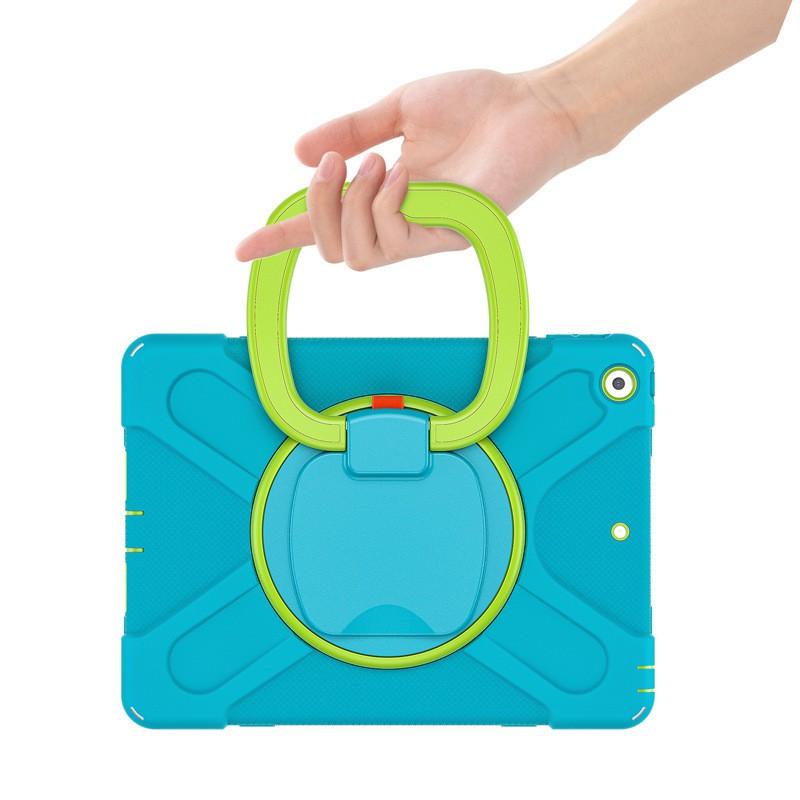 IPad 11 / 10.2 Rotating Stand Case With Shoulder Strap Shockproof Cover