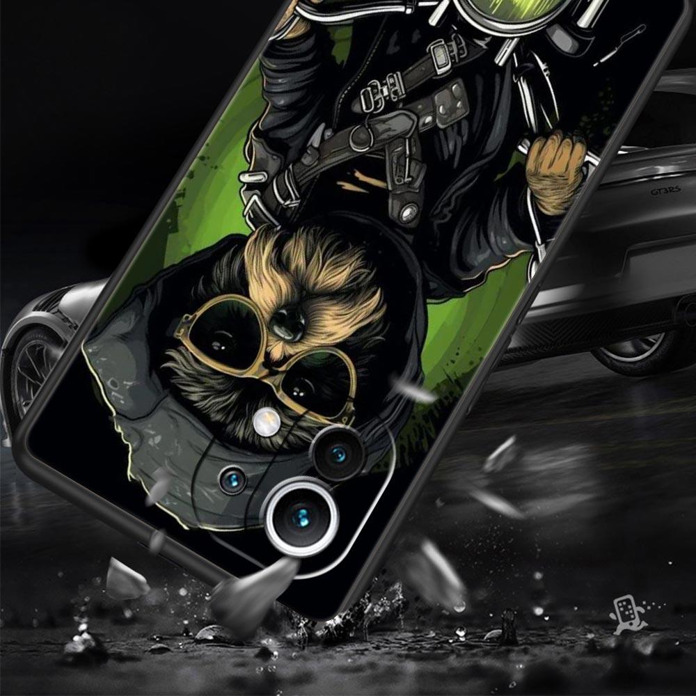 Motorcycle Phone Case Cover for Xiaomi Mi 17 Pro Max 15 14 13 12 11 Ultra 15T 14T 13T 12T 11T Pro Lite Soft TPU Shell Fundas Bag
