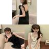 French Elegant Ice Silk Sleepwear For Women With Lace Camisole Slip For Home Comfort