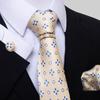 Direct Supply New Plaid Striped Flower Multicolor Men'S Tie Set