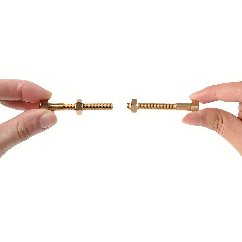 Magic Tricks Set Self Rotating Nut Close up Magic Props Fun and Easy Magic Toys for Beginners