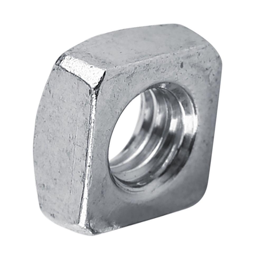 

100 Pcs M3 / M4 / M5 / M6 Square Nuts Metric Coarse Thread Metric Nuts Industrial Machine M3