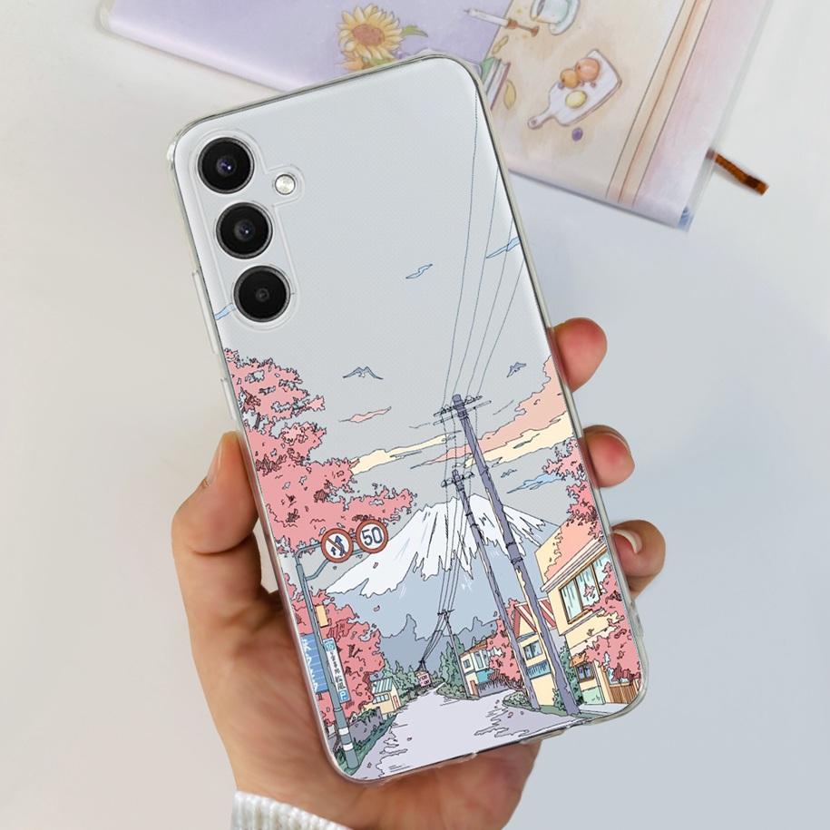Silicone Case For Samsung Galaxy A14 A34 A54 5G Cover New Fashion Slim Soft Bumper For Samsung A34 5G SM-A346B A 34 Phone Fundas