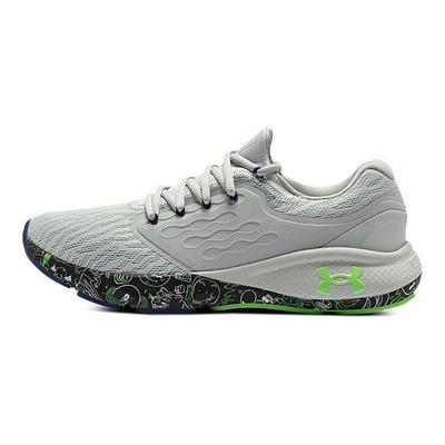 Charged Vantage Fun CN Tejido Cómodo Cuero Sintético Caña Baja Zapatillas Casuales para Correr Hombre zapatilla Gris Verde 3026450-100