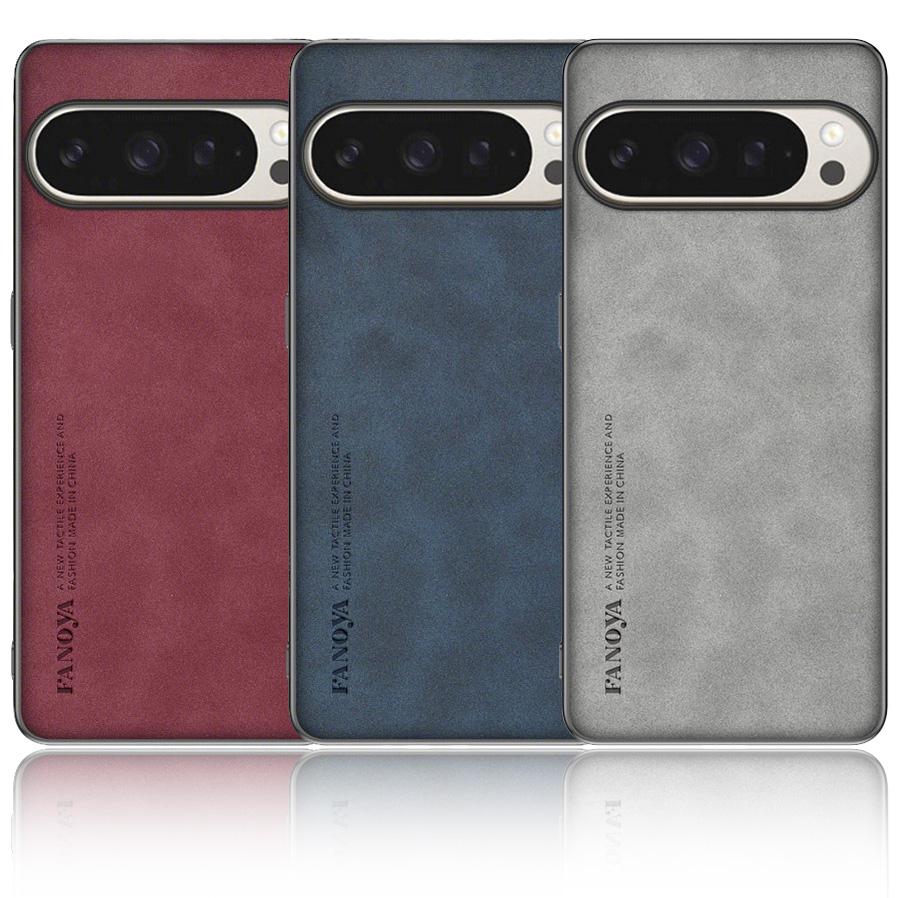 Plain Leather Comfortable Suede Case For Google Pixel10 Pro XL Pixel 10 Pro 9A 9 Pro 8A 8 7a 7 Pro 6a 6 XLLens Protect Cover