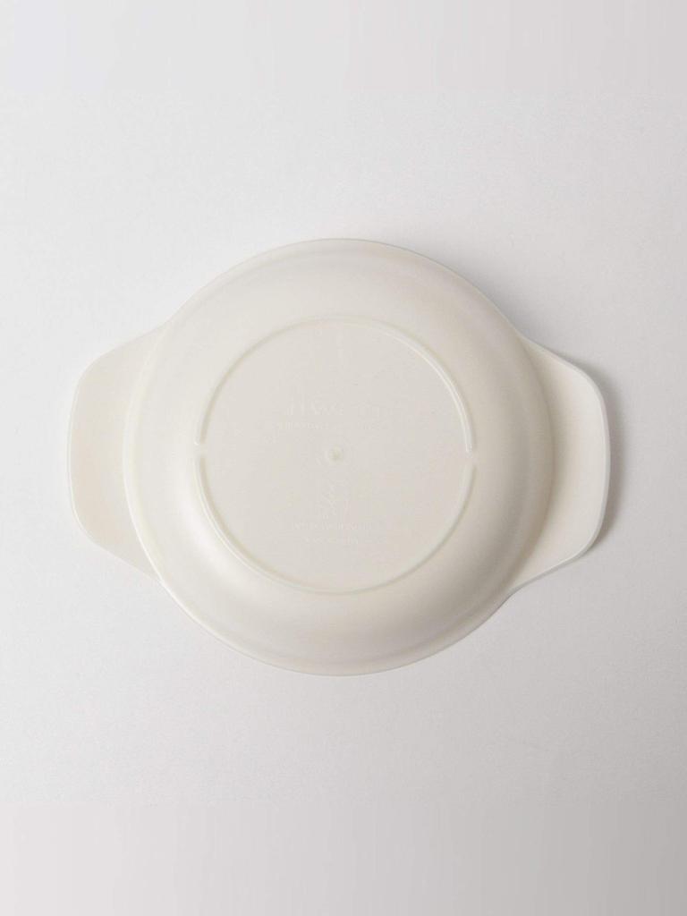 iiwan Small Plate Kids White One Size (Kodomo Beams) Children's Beams/Tableware