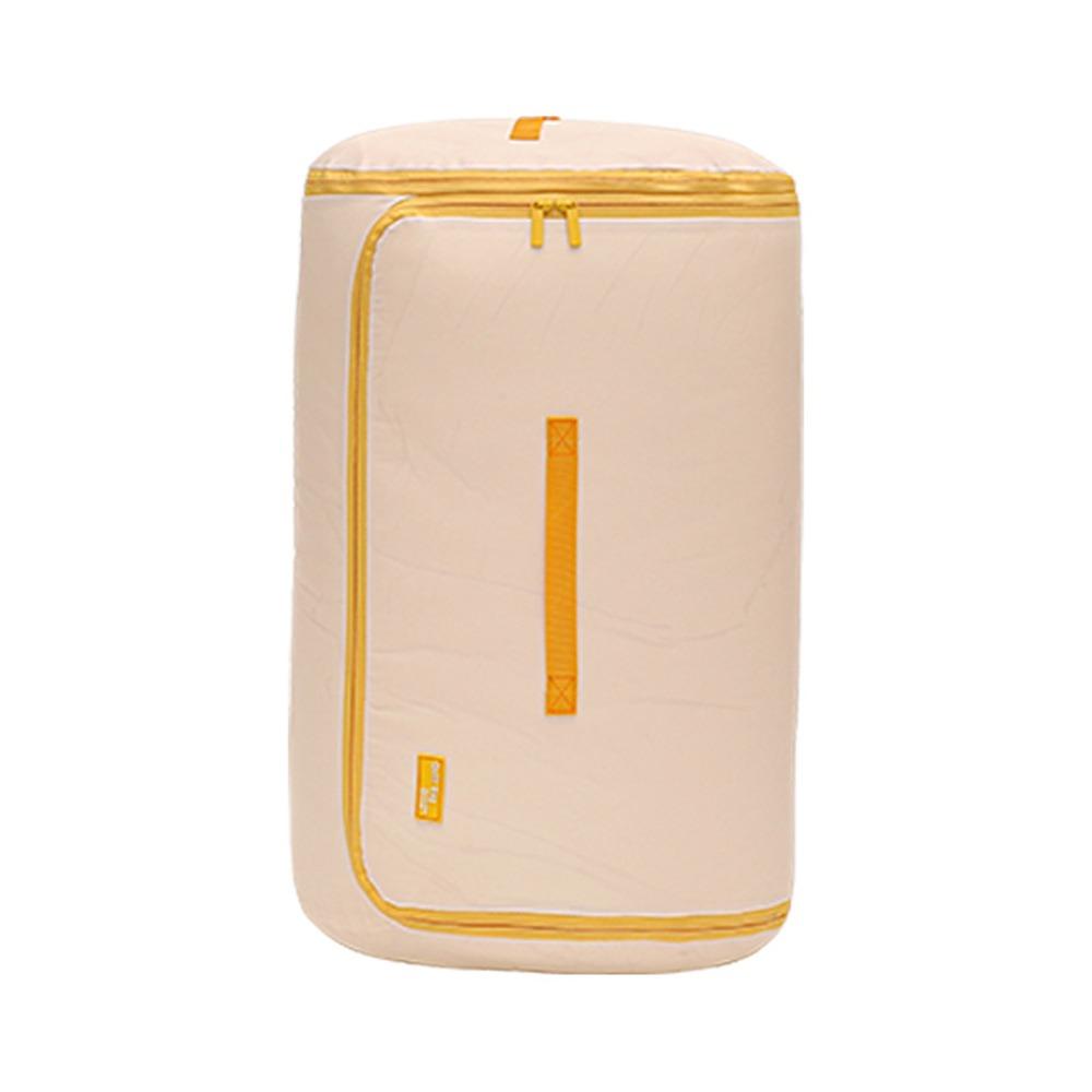 Self-Compressing Quilt Storage Bag Cylinder Dustproof Clothing Storage Bags Dustproof Organizer for Clothes Blankets&Quilts