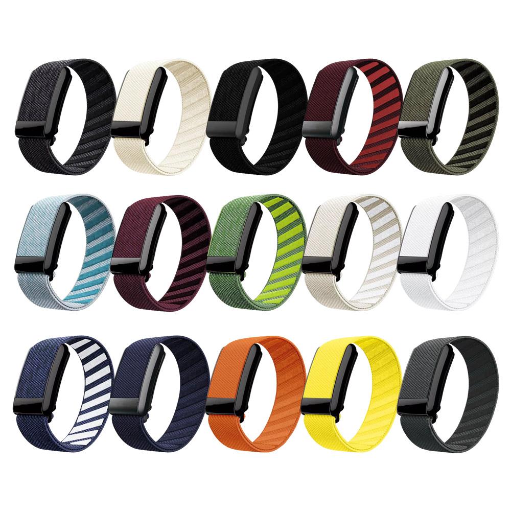 Cinturino per Whoop 4.0 Tessuto in Nylon Braccialetto da Uomo Donna per Whoop 4.0 Morbido Leggero Regolabile Cinturino di Ricambio