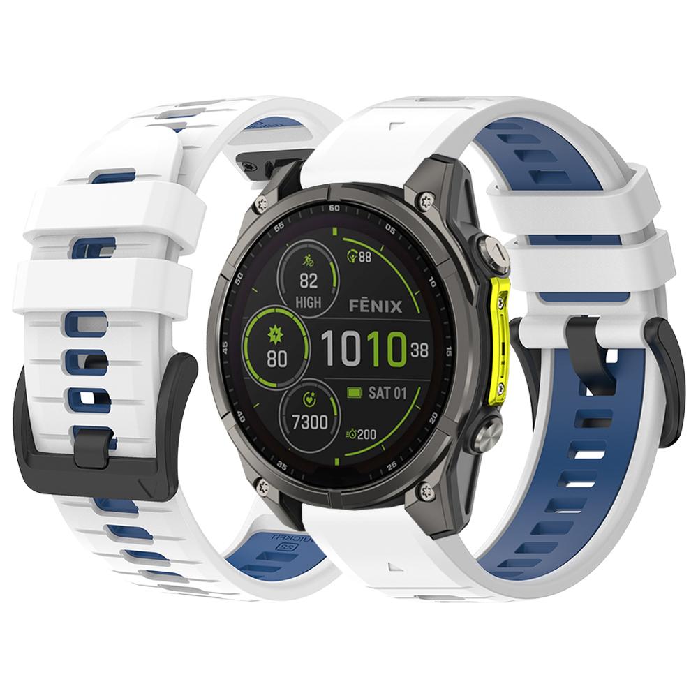 Replacement band For Garmin Fenix 8 Pro 51mm 47mm E 7 7X/Epix Gen 2/D2 Mach 2 1 Fenix8 AMOLED 22mm 26mm Sport silicone strap