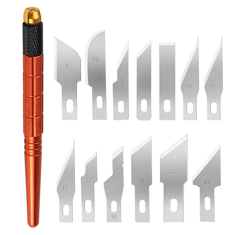 Handmade Wood Carving & Craft Knife Set for DIY Projects