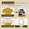 Disposable Round Gold Aluminum Foil Food Container