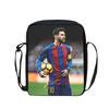 M-Messi Printed Shoulder Messenger Bag Handbag Football Star School Bags Phone Bag Football Sports Shopping Bag Best Gift