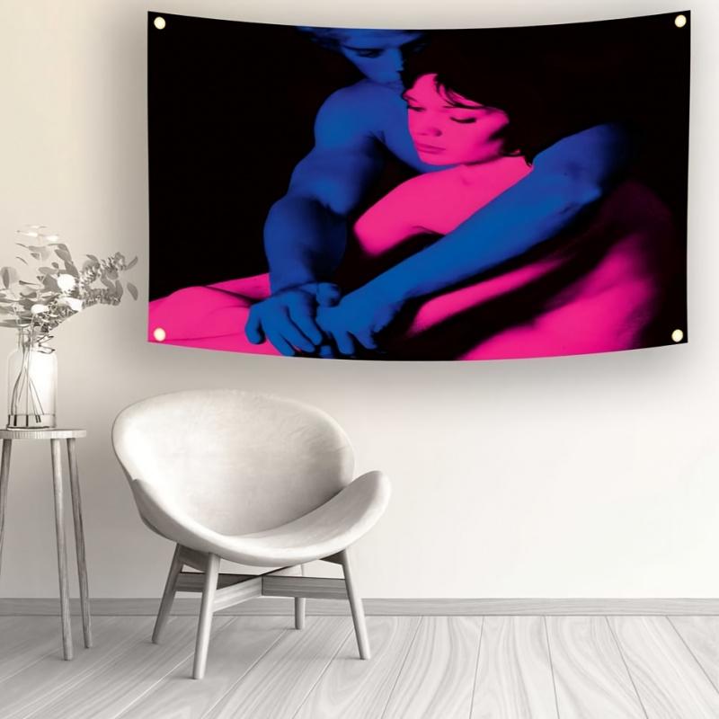VIKAMA Romantic Embrace Tapestry Suitable For Bedroom Office Living Room Dormitory And Guesthouse Wall Decoration