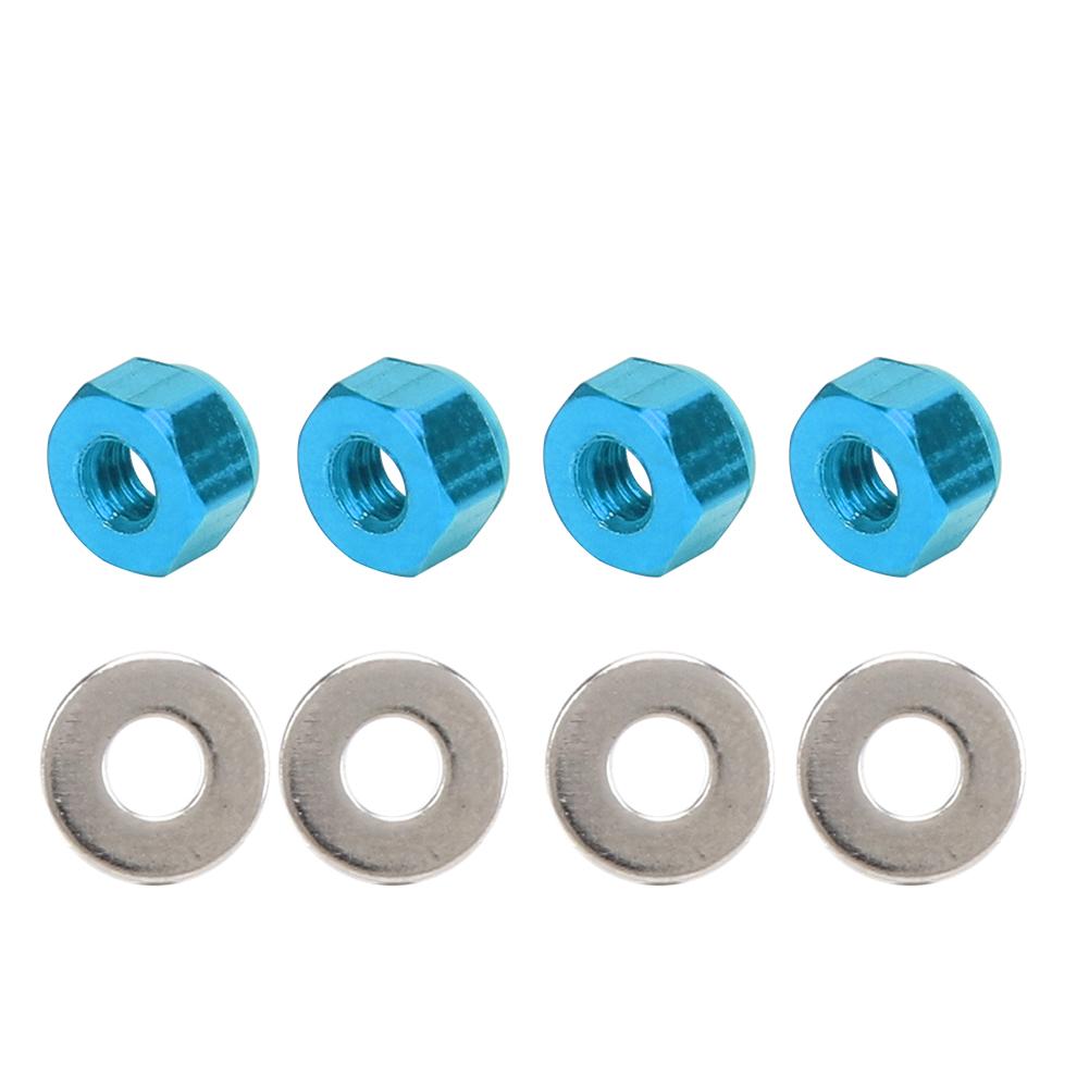 Wheel Hex Lock Nut Fit for wltoys 1 14 144001 RC Car Upgrade AccessoryBlue A949 49R