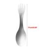 Camping Cutlery for Backpacking, Hikings Outdoor Titanium Spork Camping Utensils