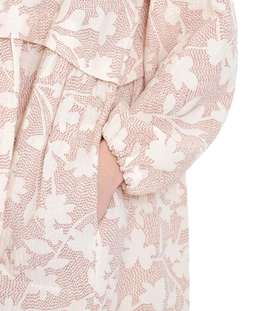 Cream Puff Gauze Flower Stitch Dress [Narue] (R)