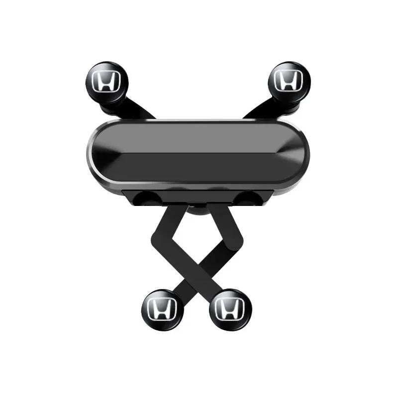 

FIT Car New Honda Gravity Car Phone Holder Air Vent Clip Navigation Stand Phone Support For Honda Civic Fit City Cry Accord CB5 коричневый