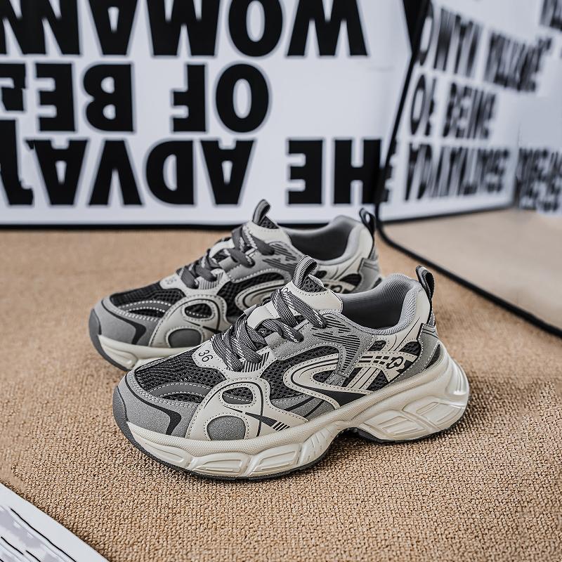 

Fashion CRLAYDK Summer Womens Chunky Sneakers Tennis Walking Breathable Work Fashion Mesh Shoes Comfortable Casual Sports Dad Trainers 35