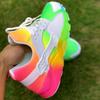 Scarpe da Donna Sneakers per Tempo Libero all'Aperto Multicolore Punta Tonda Comode per la Corsa Sportive Leggere e Comode Scarpe Tenis Feminino
