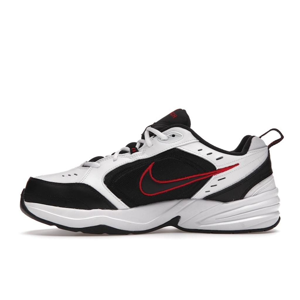 Nike Air Monarch IV White Varsity Red Men Sneakers Black-Varsity-Red 416355-101