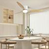 Ceiling Fan Light LED Fan Lamps 85-265V 42/52Inch Remote Control Living Room Restaurant Bedroom Study Home Decor Lighting