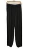Yoga and Tai Chi Relaxed Silhouette [phalatina] Pants, Spring/Summer, Lightweight, Fit, Comfortable, Sweat-Proof, Sporty, Easy-Movement (01. Black,