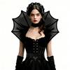 Mesh Victorian Stand Up Collar Lace Halloween Costume Accessories  Carnival Party