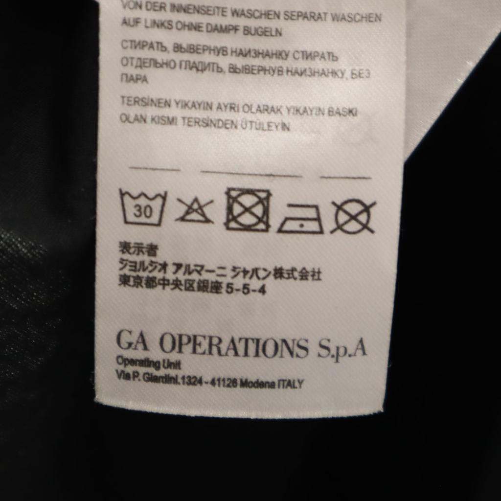 Armani Exchange Cotton Jacket L Black Men's Used