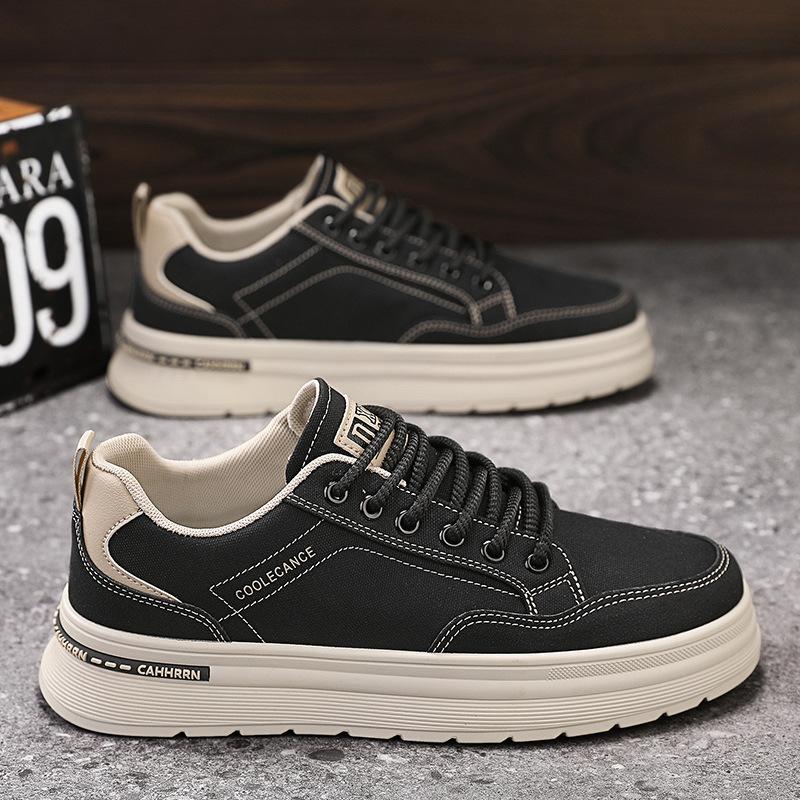 

Холщовые туфли для мальчиков, молодежные туфли для сноуборда, корейская версия, дышащие, повседневные, модные, универсальные, спортивные туфли для сноуборда, обувь для уличных танцев 39 чёрный