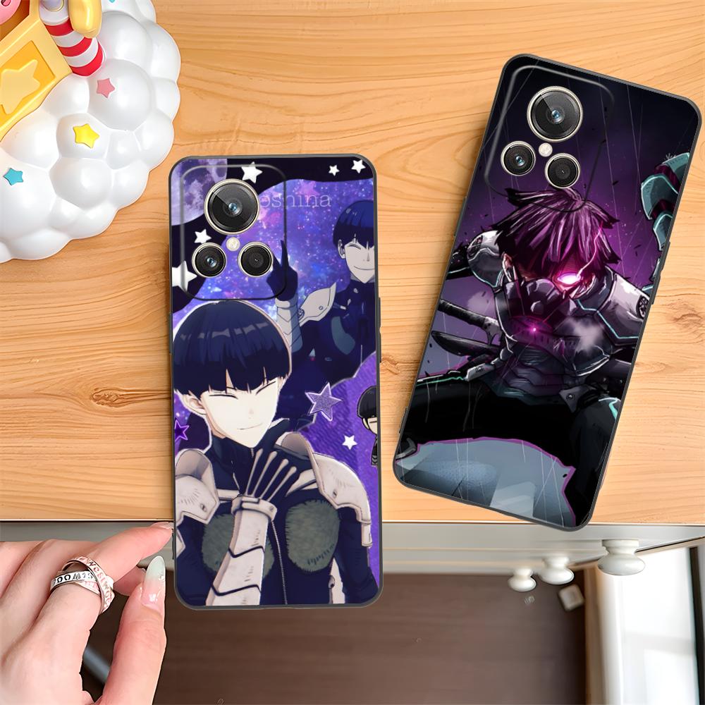 Kaiju No.8 Hoshina Soshiro Handyhülle für Realme 15 14 13 12 11 10 9 Pro Plus T i Lite 5G Bunte Druckabdeckung Hülle Hübsch