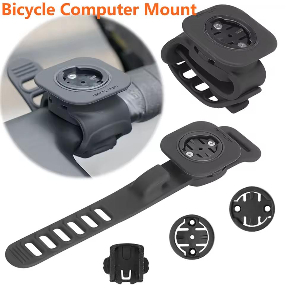 GUB 630 Silicone Bicycle Computer Bracket Non-slip Bike Handlebar Computer Mount Multi-Function Bike Computer Stand For Garmin