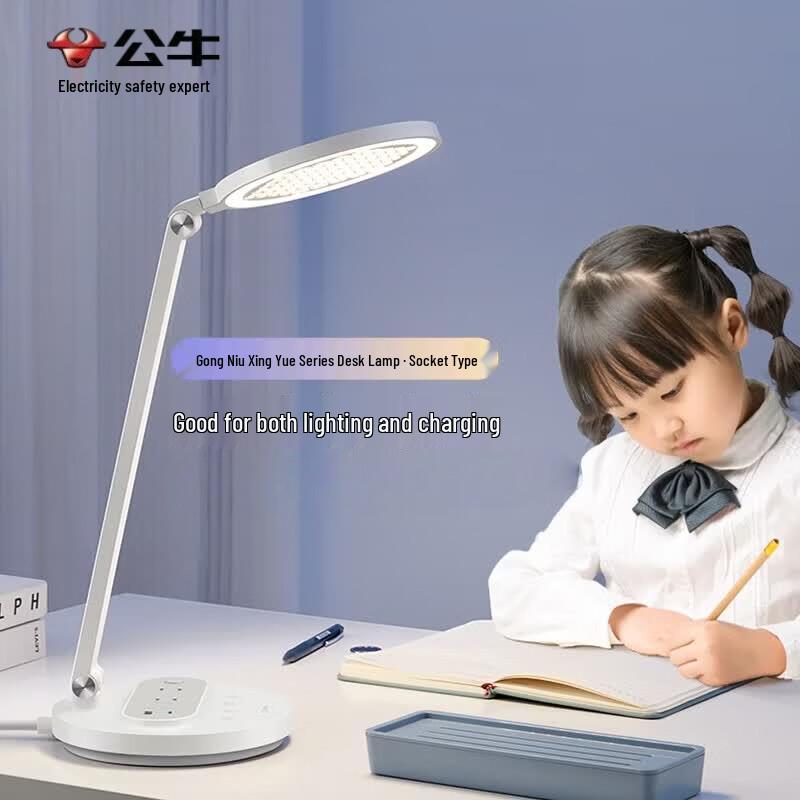 BULL AA Full Spectrum Desk Lamp with 67W USB-C Fast Charging