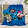 1PC Magical Friendship timmy Adventure Flannel Blanket Suitable for Both Men And Women, Soft Ideal for Beds And Sofa, Birthday Or Christmas Gift