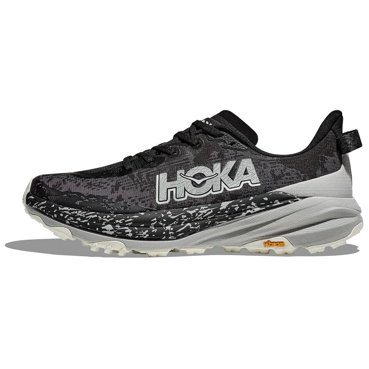 HOKA ONE ONE Speedgoat 6  Black Stardust  Men s 1147791-BKSTR EU 42